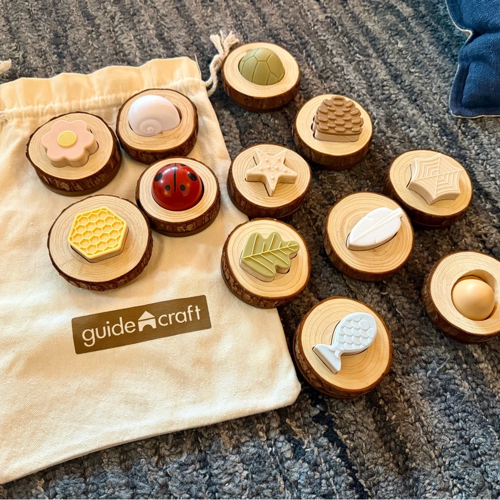 Guidecraft Wooden Nature-Themed Play Set